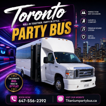 Prom party bus Toronto